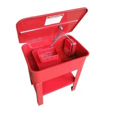 20 Gallon Shop Garage Parts Washer Auto Part Electric Solvent Pump Cleaning Tool