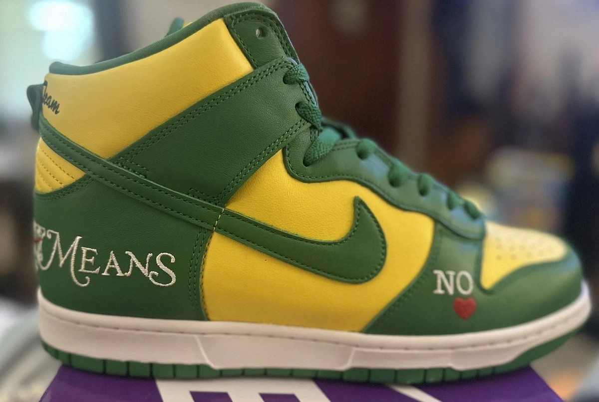 Nike Dunk Supreme High Green for sale | eBay