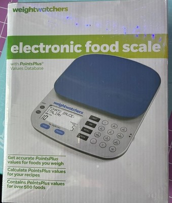 Weight Watchers Electronic Food Scale W/Point Plus Values Database New In Box