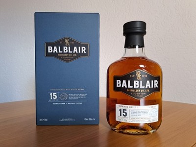 Balblair 15 Jahre Highland Single Malt Scotch Whisky, 46,0%vol.