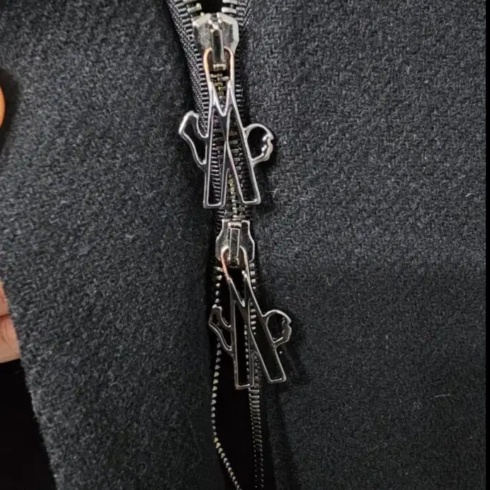 Moncler Premier Wool Coat Lightweight Down Liner ~55 thumbnail 8