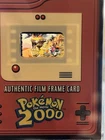2000 Topps Pokémon Authentic 35MM Film Frame-Squirtle Psyduck Bulbasaur