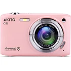 Akito C12 Kosher Digital Camera 20 MP 16x Digital Zoom (Pink)