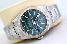 Rolex Sky-Dweller GMT Watch (2024) - 336934 Mint Green Dial & Oyster Bracelet