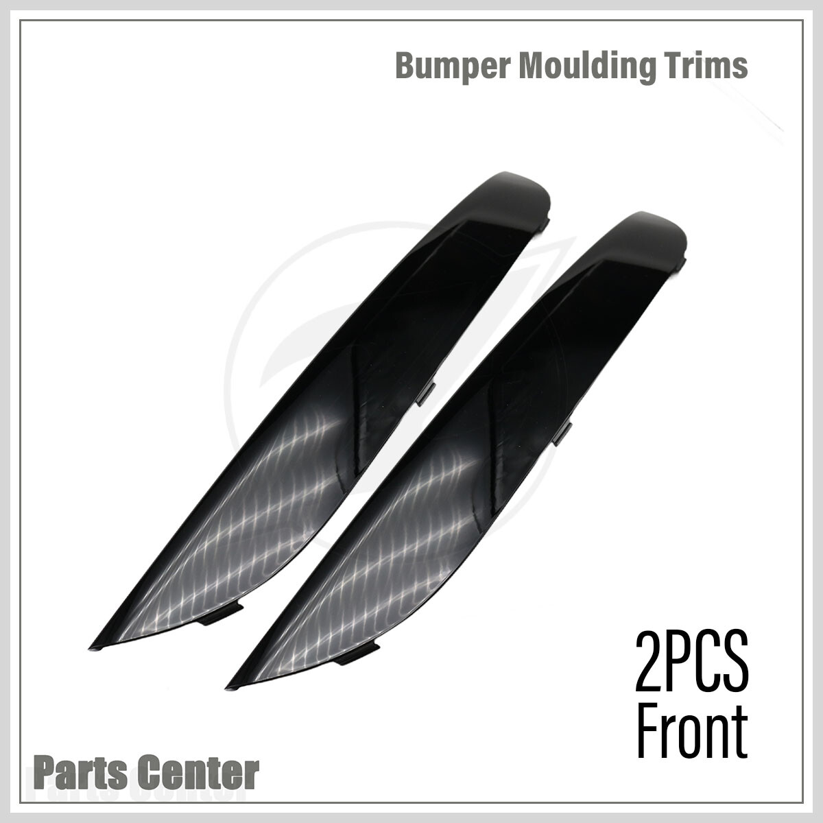 LH+RH Front Bumper Moulding Trims fits BMW 7 Series F01 F02 2009-2015 M Sport