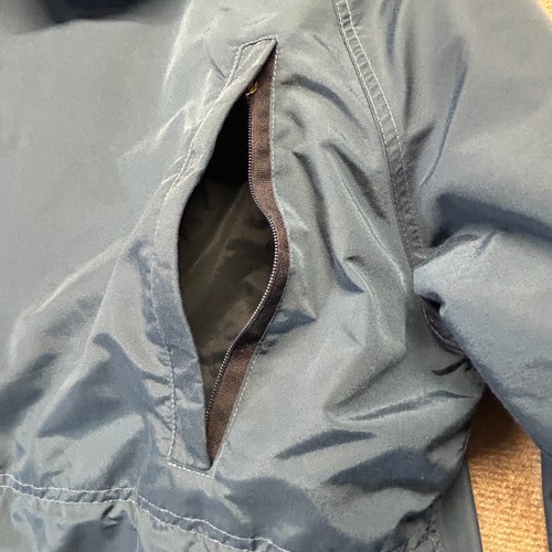 LL Bean Baxter State Parka Jacket Men's Large Flannel Lined Nylon Hooded Vintage - Picture 18 of 18