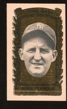 1963 Bazooka All-Time Greats Baseball #5 Herb Pennock NM/MT