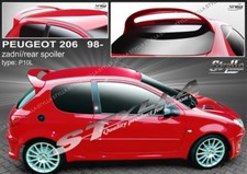 SPOILER TETTO POSTERIORE PORTELLONE PEUGEOT 206 MARCA ACCESSORI ALA