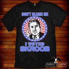 Spaceballs President Skroob parody T-shirt vote