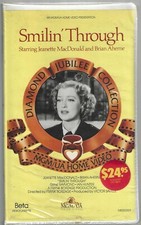 Smilin' Through Beta Tape New and Sealed, Jeanette MacDonald