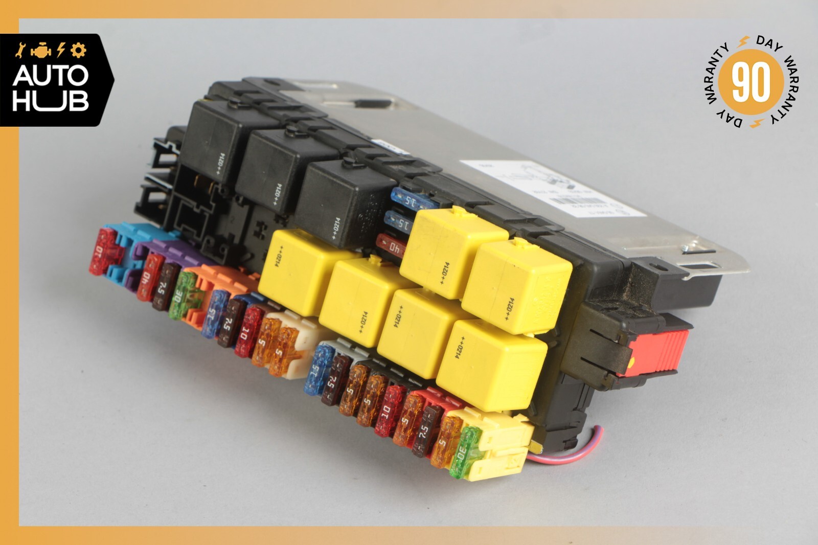 03-12 Mercedes R230 SL500 SL55 Front Left SAM Fuse Box Control Module OEM 78k