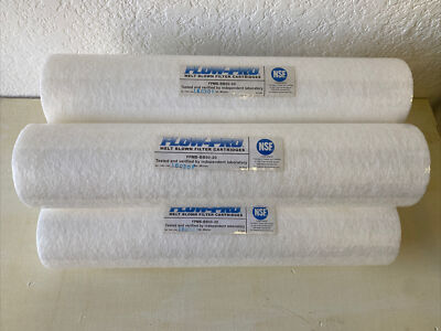 Flow-Pro FPMB-BB50-20 Melt Blown Fliter Cartridge Lot Of 5