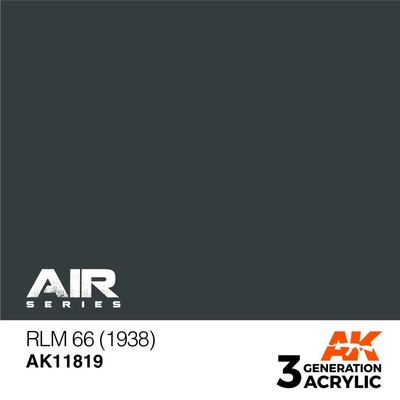 AK INTERACTIVE 11819 - Acrylic paint RLM 66 1938 17ml