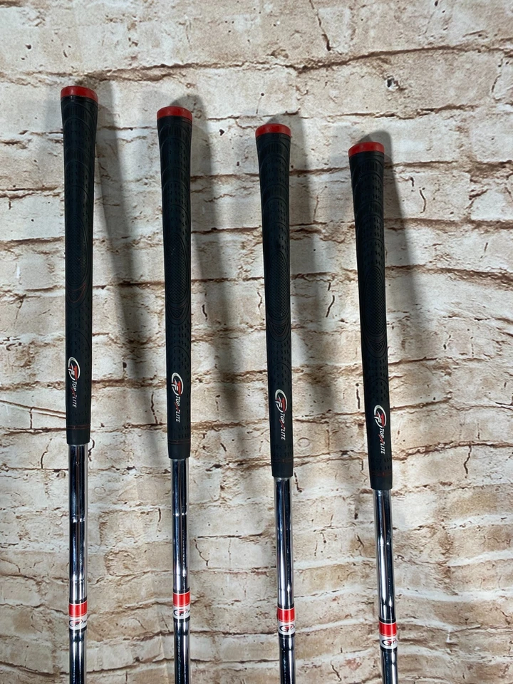 TOP FLITE XL 4pc Men's RH Iron Set 5-Hybrid 6 7 8 Stiff Steel Shaft 37" 7-Iron - Image 3 of 4