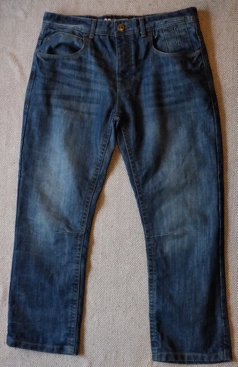 Crosshatch Jeans 38S Blue Denim W38 L38 Black Label New Baltimore