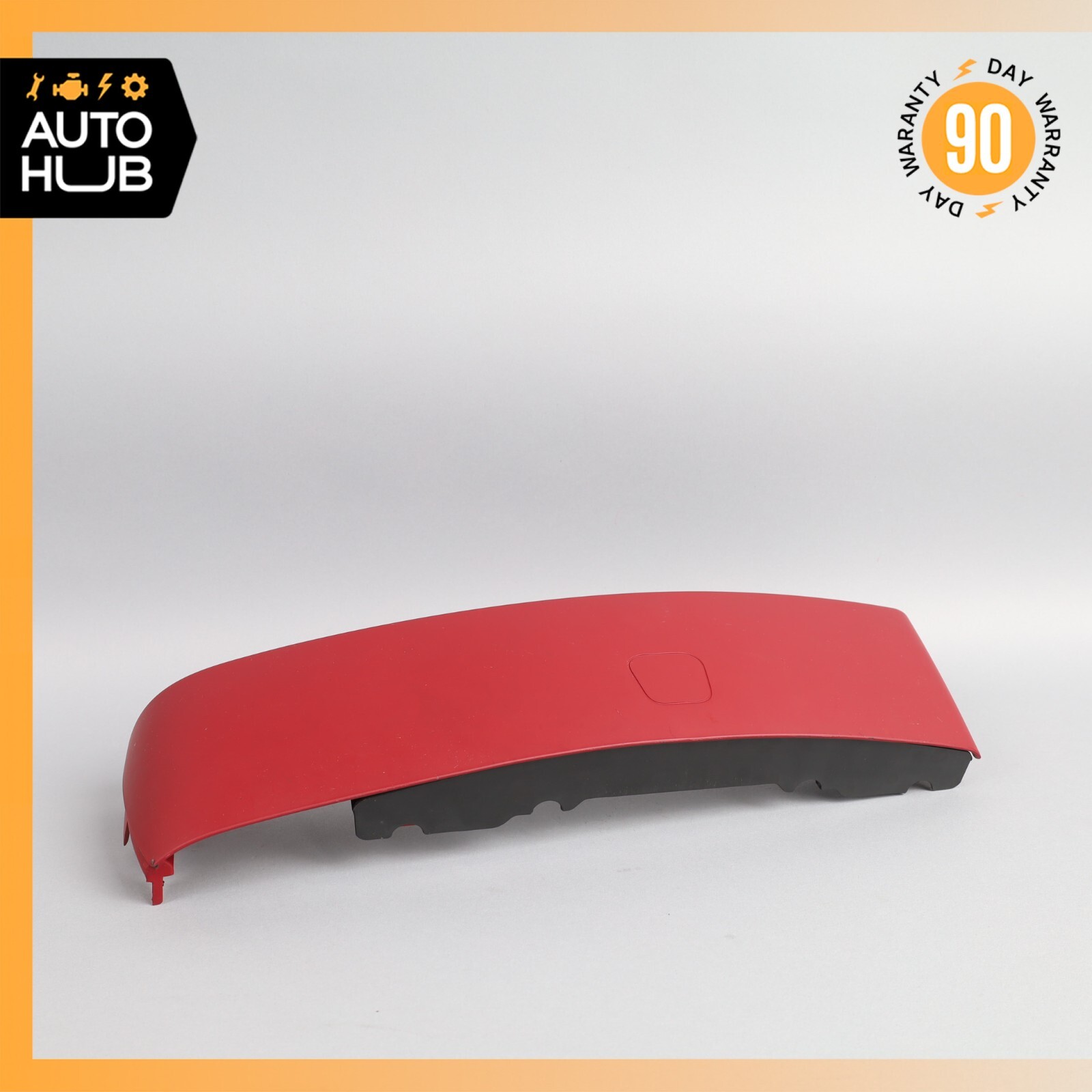 14-20 Maserati Levante S Ghibli Right Side Seat Cover Panel Trim Red OEM 26k