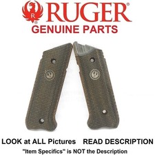 RUGER 75th Anniversary Checkered Laminated Wood Grips Mark IV MK 4