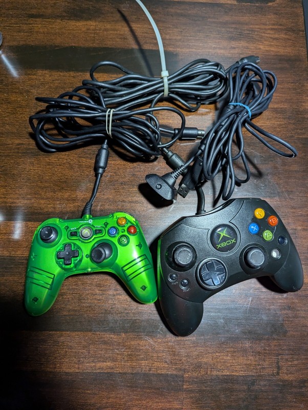 Xbox Controller S & 360 Power A Untested Lot NO Breakaway Cable Not Tested