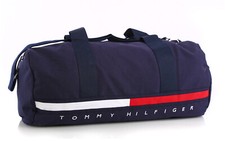 Tommy Hilfiger Duffle Bag Tasche Sporttasche Reisetasche Weekender dunkelblau