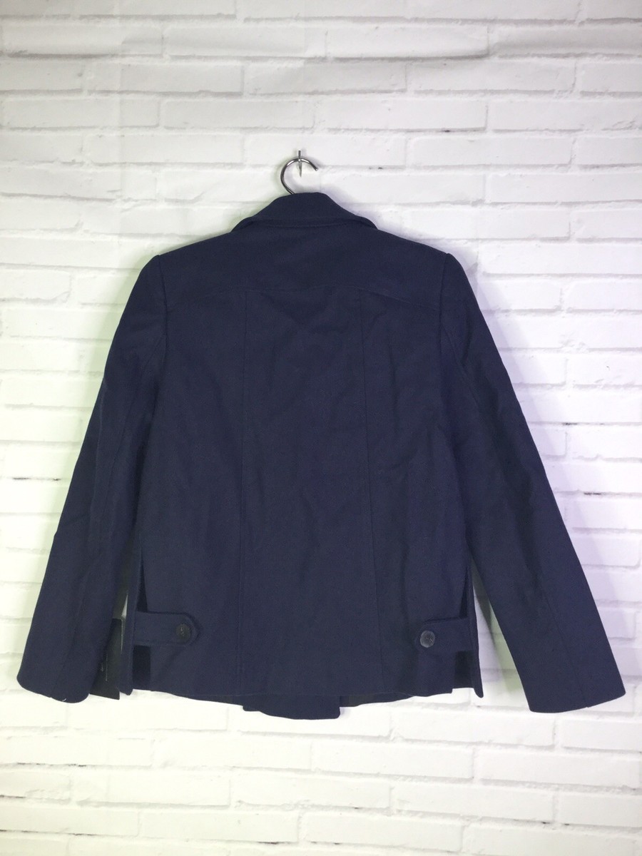 ZARA 水色 ピーコート Sサイズ SHIPS Colors:〈手洗い可能〉ジャージーメルトン ピーコート