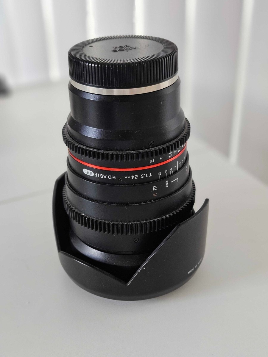 Rokinon 24mm T1.5 Cine ED AS IF UMC Lens Sony E mount | eBay