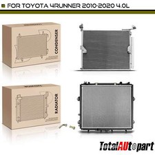 Radiator & AC Condenser Cooling Kit for Toyota 4Runner 2010-2020 4.0L 1640031712
