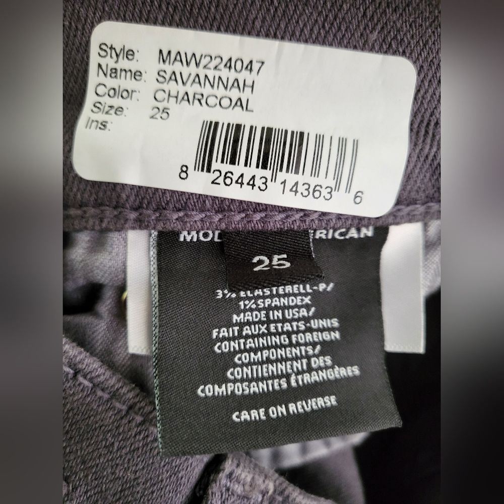 Modern American Savannah high wide cropped jeans size 25 New | eBay