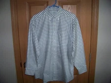 MENS LL BEAN TRADITIONAL FIT MENS DRESS CASUAL SHIRT 16 - 32 COTTON CLEAN NICE