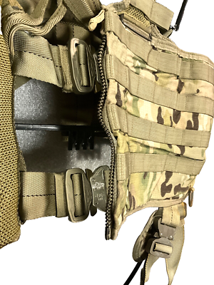 New* US Military OCP Air Warrior Survival Vest Harness, PSGC