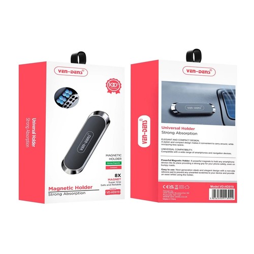 Ven-Dens Universal Fort Absorption 8X Magnétique Support Voiture VD-HD0019 - Photo 8 sur 12