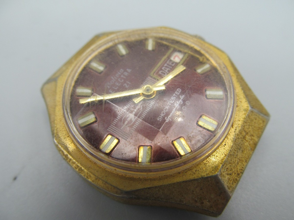 Montre Automatique Vintage Electra – 21 Rubis – Petit Modèle – Occasion – Mécanique