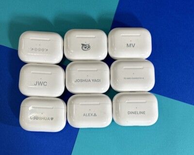 AirPods Pro Replacement LIGHTNING Charging Case (2nd Generation) - ENGRAVED