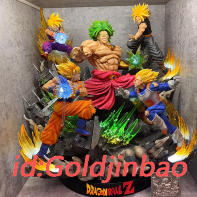 Kylin Studio Dragon Ball Broly Resin Statue In STOCK GOKU Vegeta