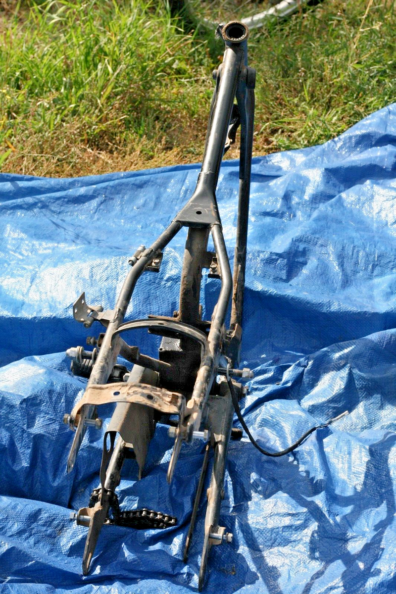 1972 KAWASAKI G-5 100 OEM FRAME W/EXTRA'S | eBay