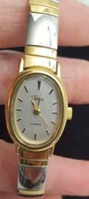 TIMEX T J2 QUARTZ LADIES WATCH /TWO TONE BRACELET WORKING  NEW BATTERY