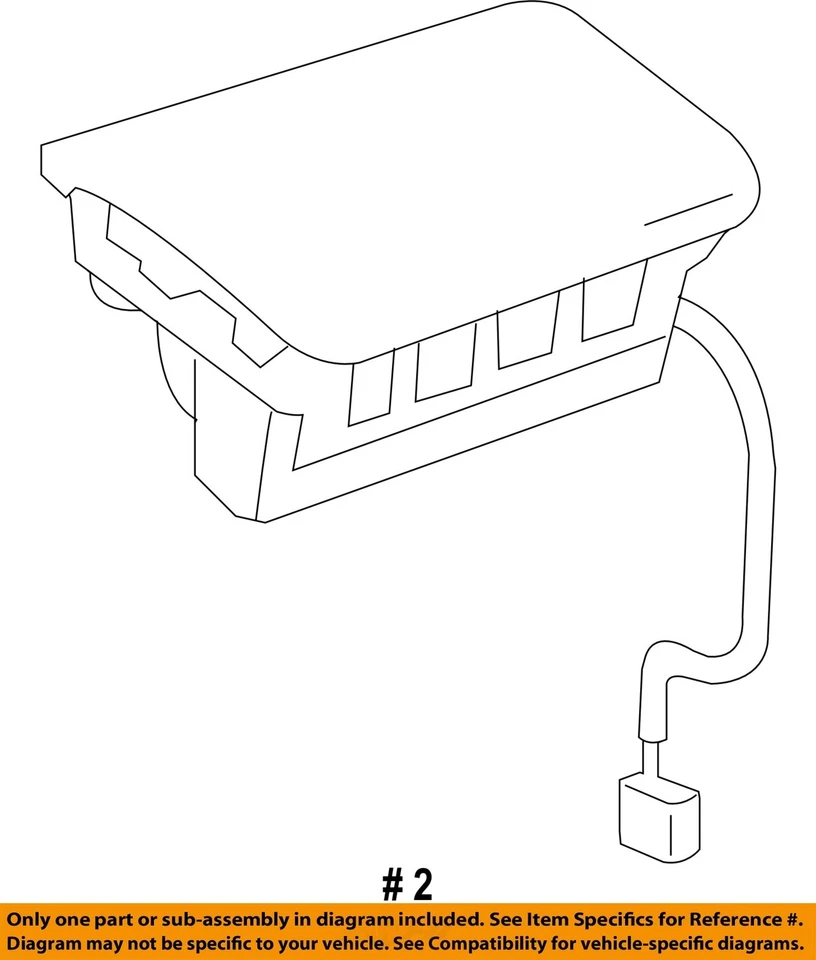 Used Instrument Panel Air Bag fits: 2009 Chevrolet Hhr passenger dash Grade A Foto 4 de 4
