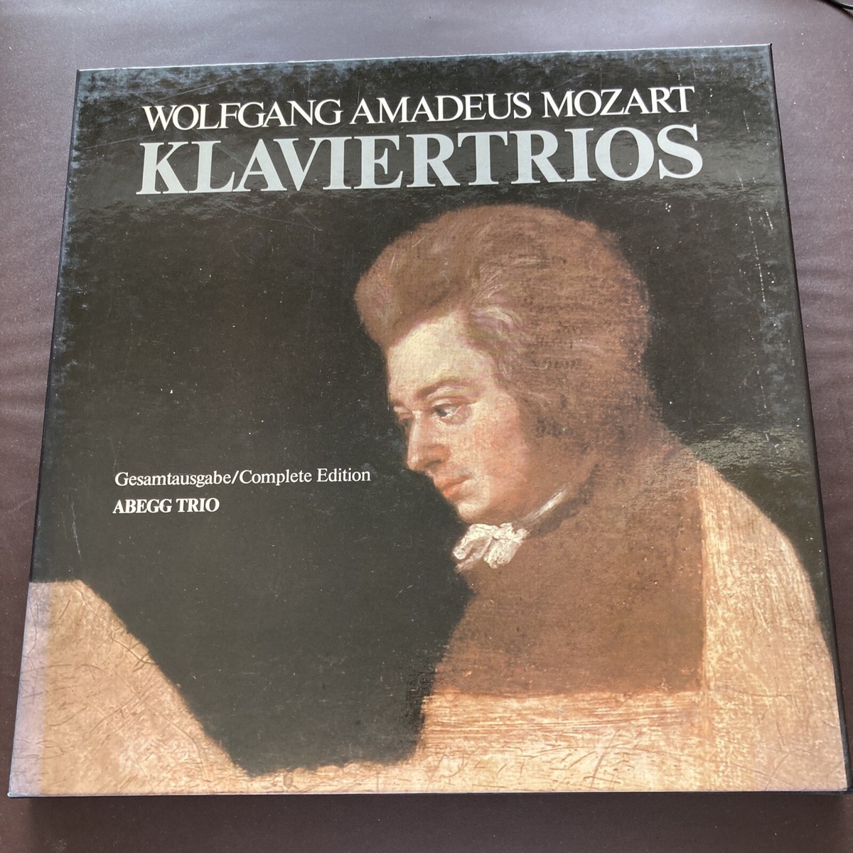 MOZART/ KLAVIERTRIOS 3 LP BOX ABEGG TRIO 311f | eBay
