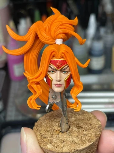 Figura de acción Mcfarlane tallada con cabeza de cómics de Artemisa pintada 1/12 - Imagen 5 de 10
