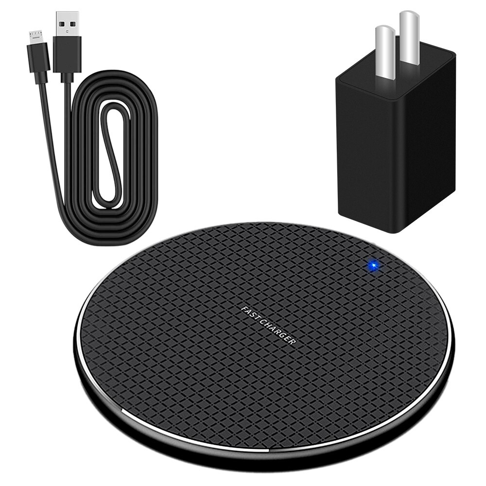 Wireless Charger Pad with Cable and Adapter for Galaxy S21 FE SM-G990U Verizon-image