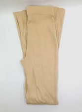  122 Danielle Bernstein Women Beige High Rise Wide Leg Ribbed Knit Pants Size XS