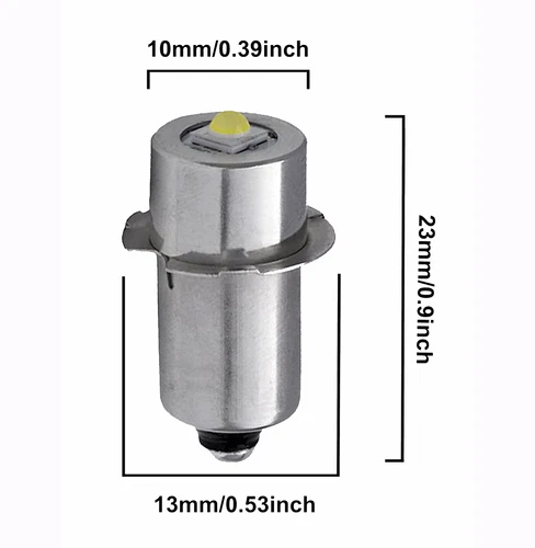 For MAGLITE Super Bright LED Upgrade Bulb Drop In Replacement 2 3 4 5 6 Cell C/D - Picture 7 of 17