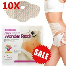 5/10 Pcs Wonder Slimming Patch Belly Abdomen Weight Loss Women Burning Fat US