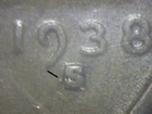 1938-S LINCOLN CENT RPM-002 S/S/S GRADE AU   XAA