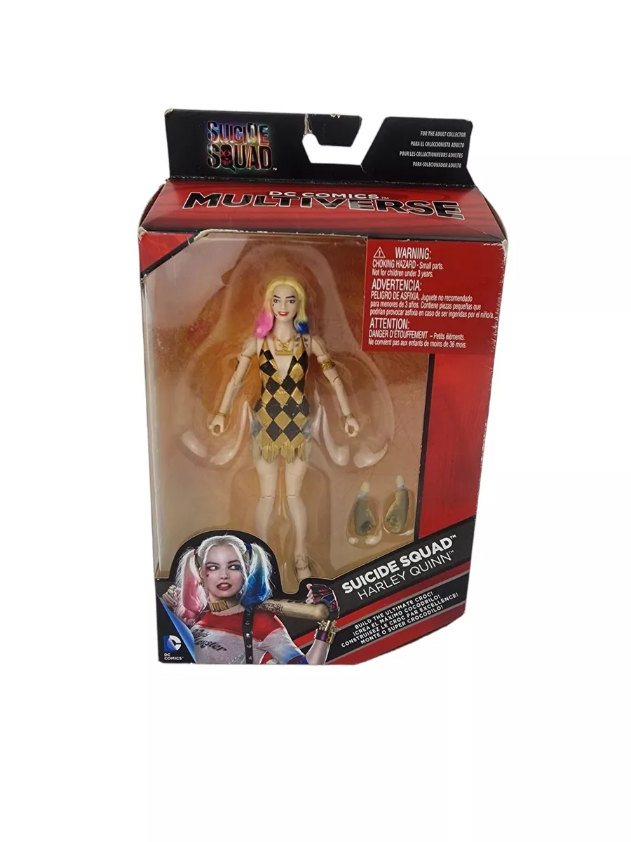 Boneca barbie arlequina dc comics para colecionador