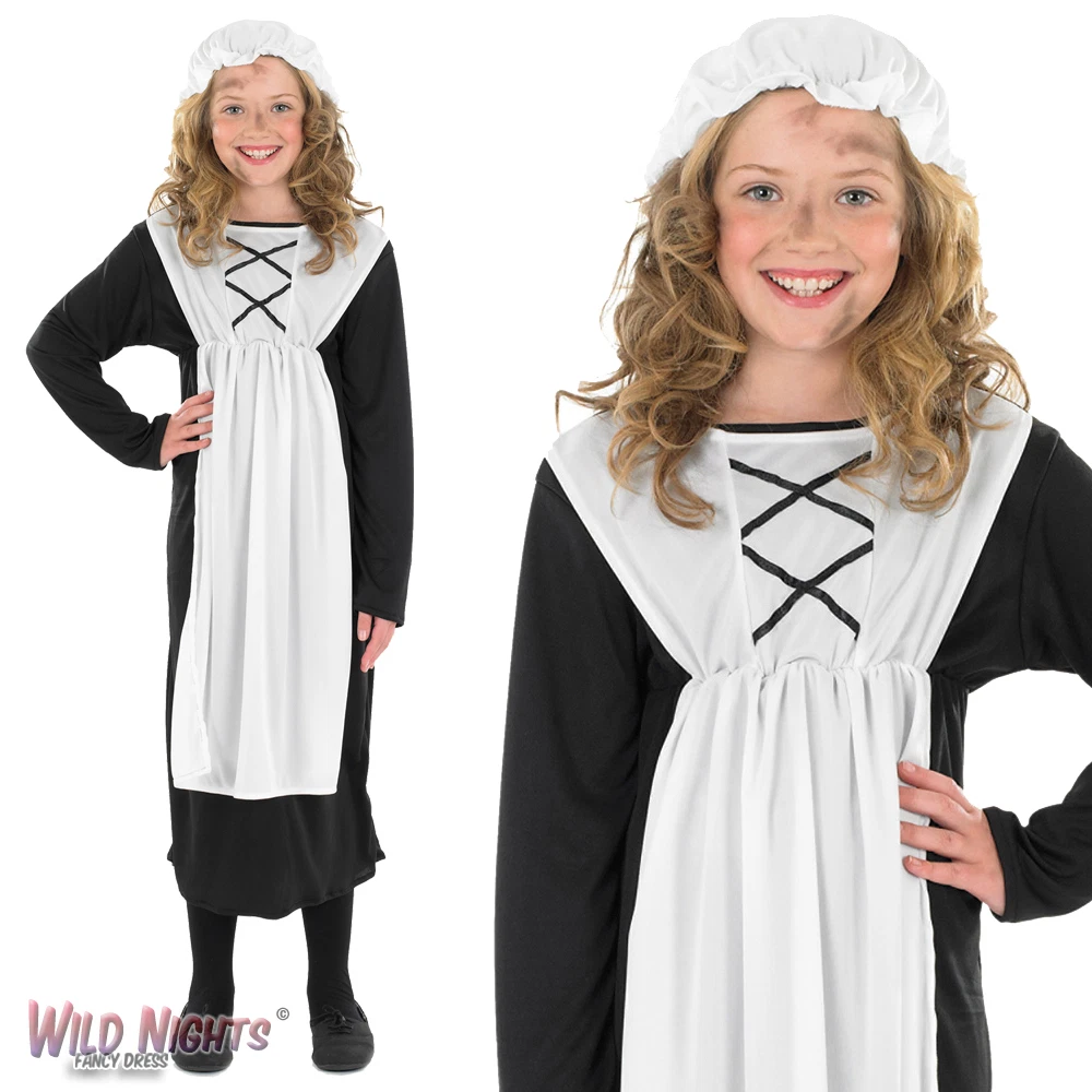 Girls Victorian Street Urchin Costume