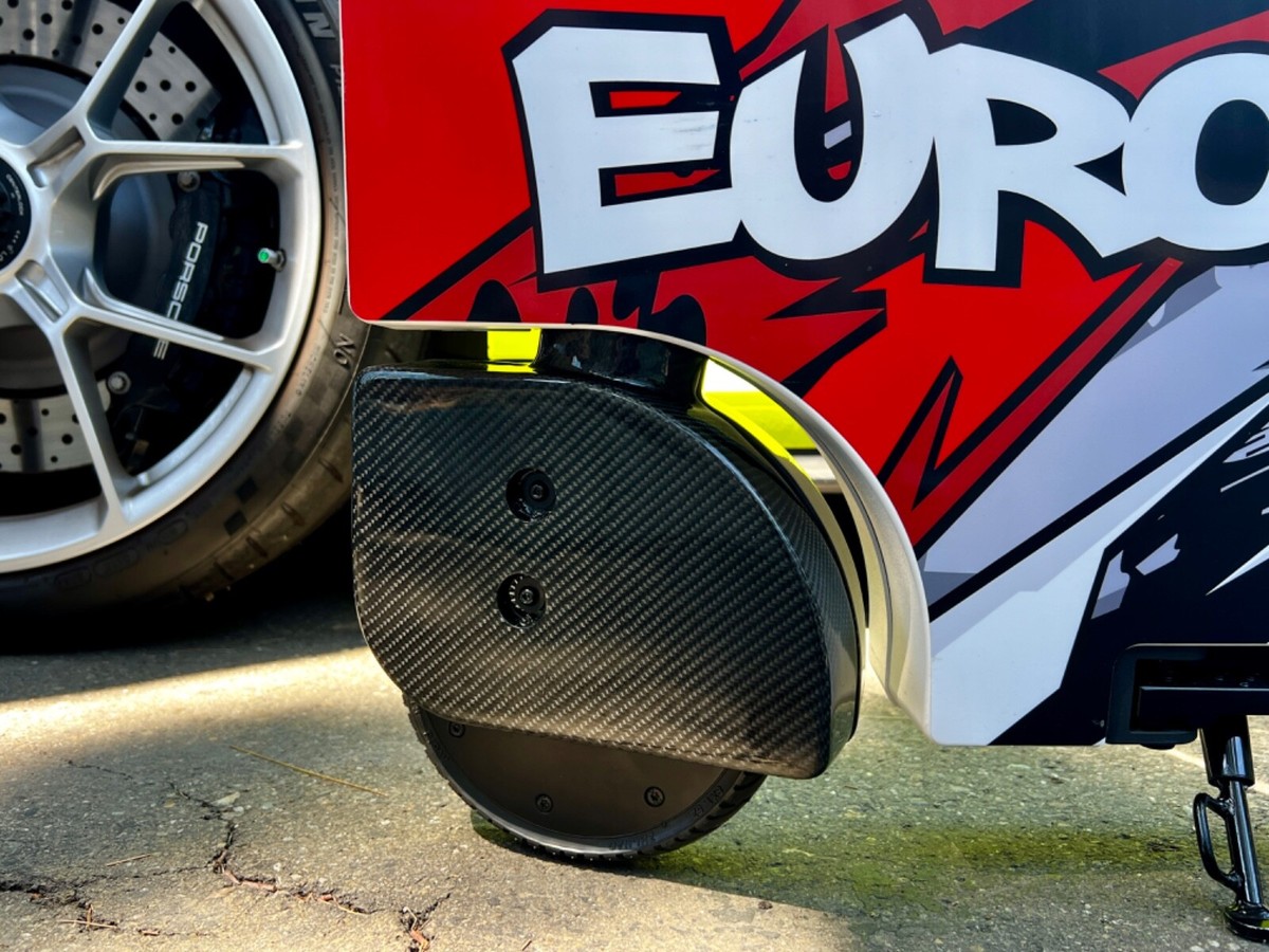 MOTOCOMPACTO BESPOKE UPGRADED Carbon Fiber Front Fender Covers