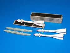 Misil AA Plus Modelo 1/48 Vympel R-60M / R-60MK (AA-8 Aphid) con APU y caja AL4014