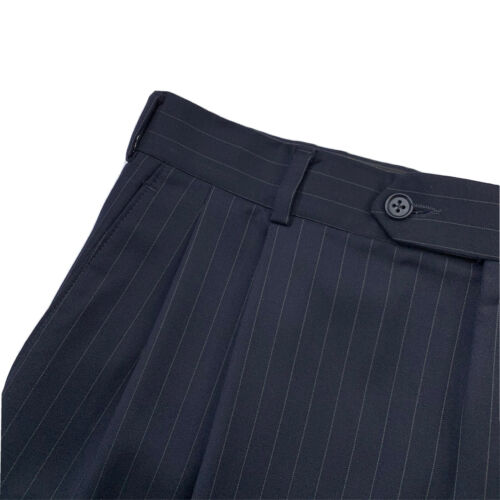 Herren 41 R Brooks Brothers Madison Passform marineblau Nadelstreifen Wollanzug Made USA - Bild 13 von 17