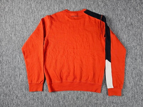 Hackett Aston Martin Racing Sweatshirt Youth Size 13-14 Years Logo Orange Long - Picture 3 of 12