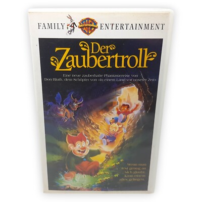 Der Zaubertroll VHS Kassette Warner Bros Family Entertainment Stefan Fredrich